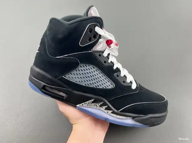 Rep TBK Metallic HF3975-001 Air Jordan 5 Reimagined Black 0613
